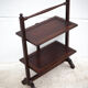 Wooden folding table, cake presentation support, side table, cake stand