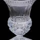 Old Medici vase cut crystal/Art Vannes France