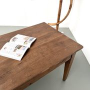 Table de ferme en chêne massif, années 30