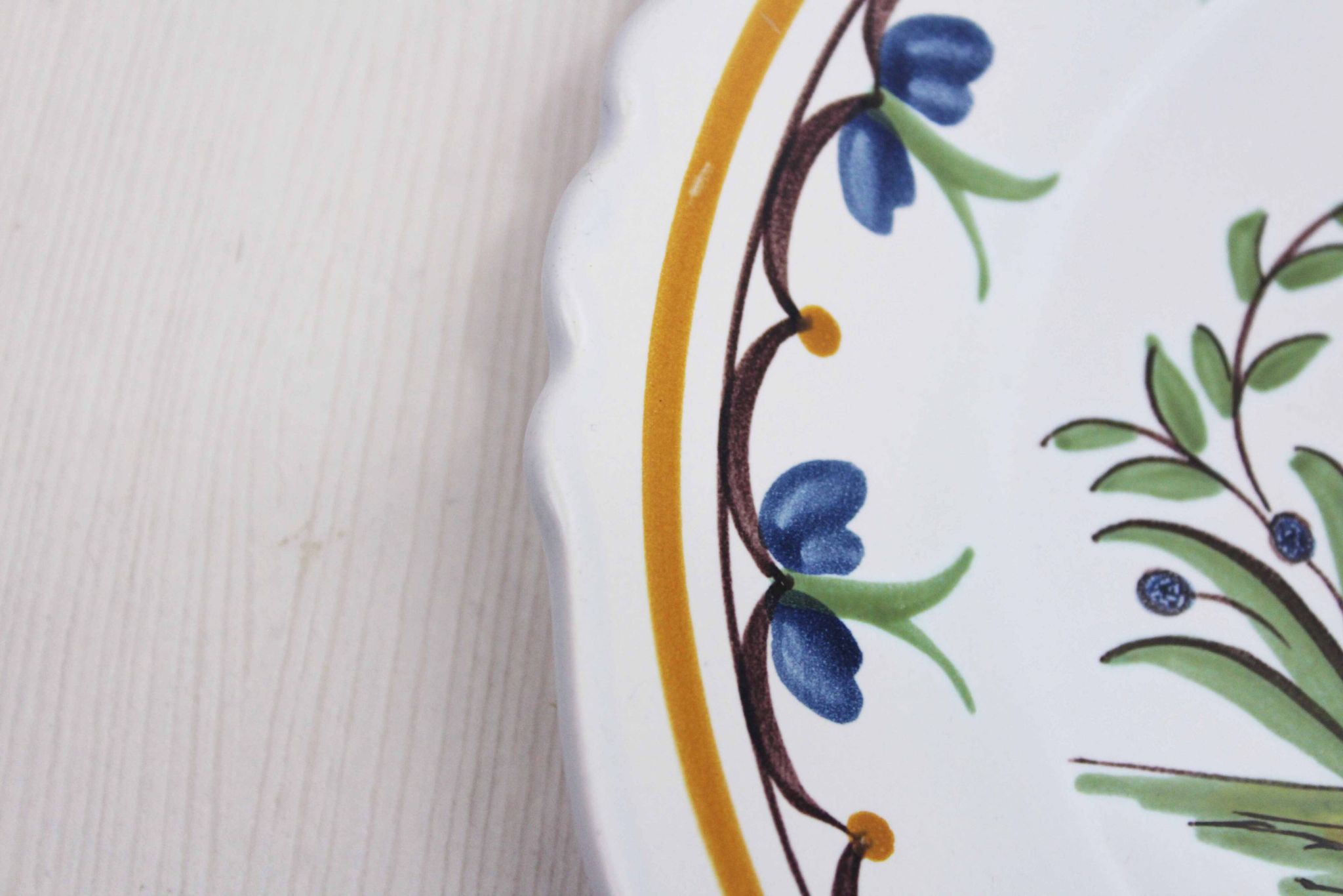 Revolution decorative plate in Nevers earthenware