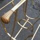 Seventies magazine holder welded brass