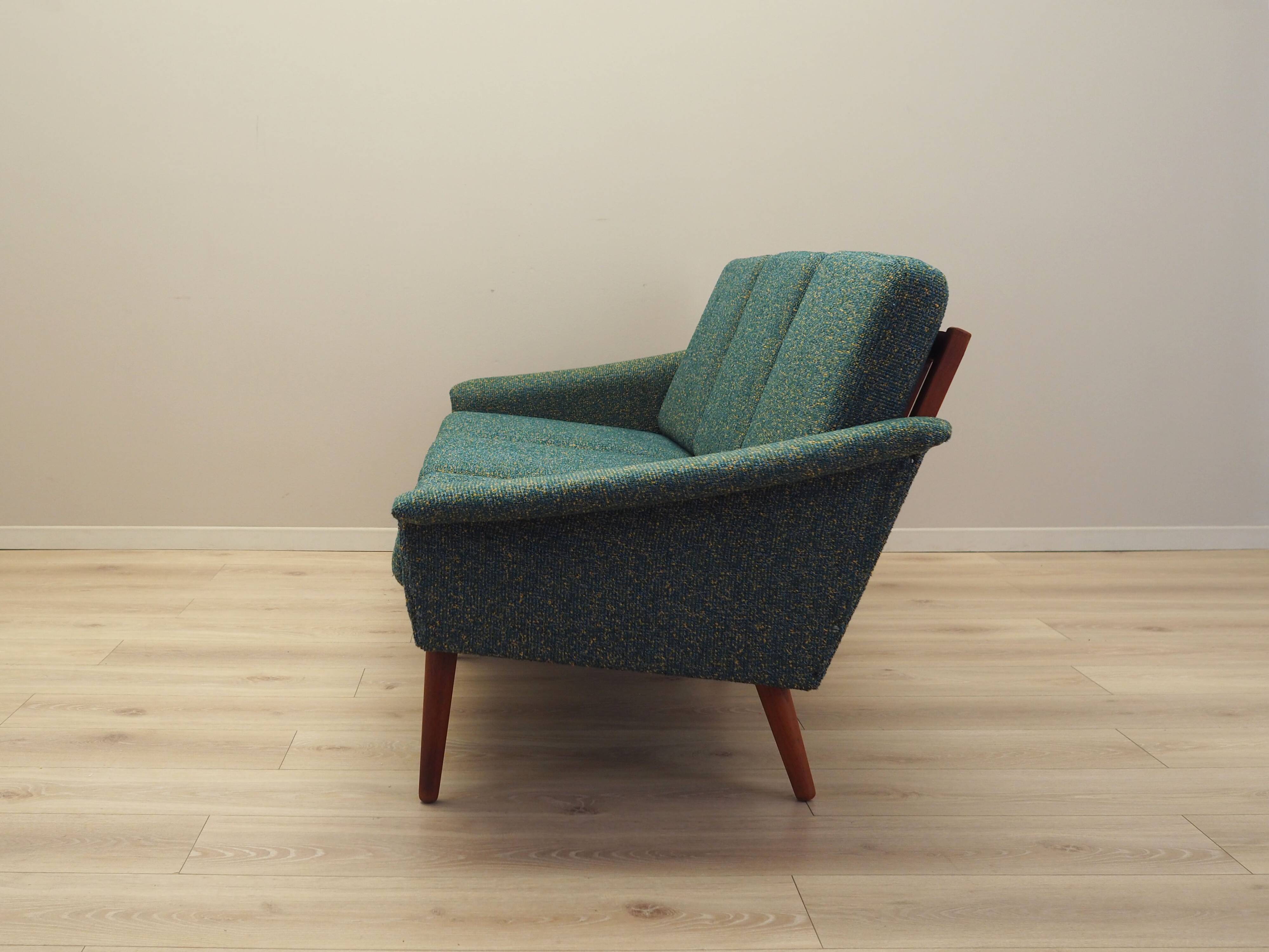 Green sofa, Danish design, 1970s, production: Denmark