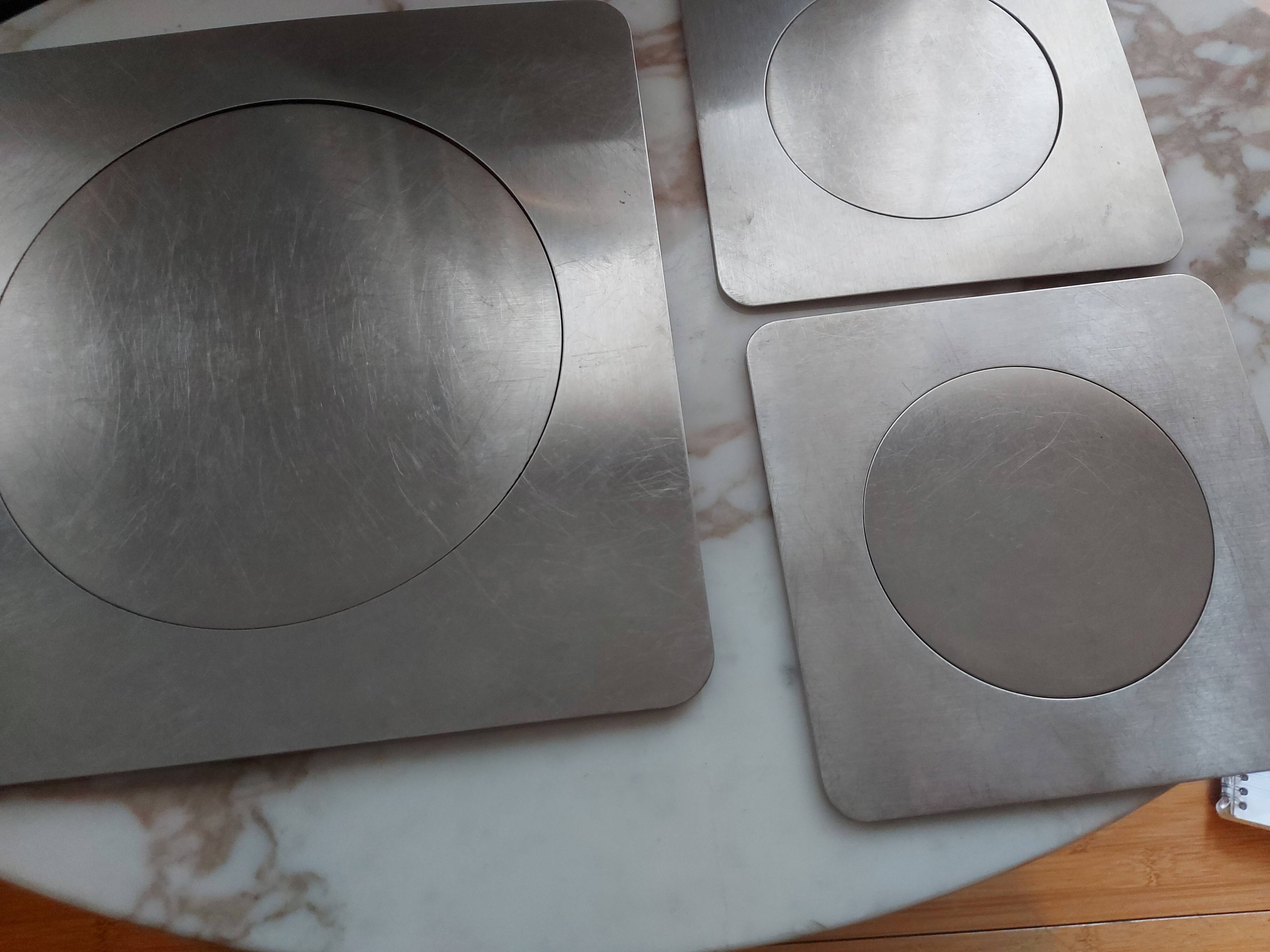 Set of 3 vintage 70's trivets