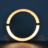 Space Age Plastic Mirror in the style of Specchio Allibert, 1970s