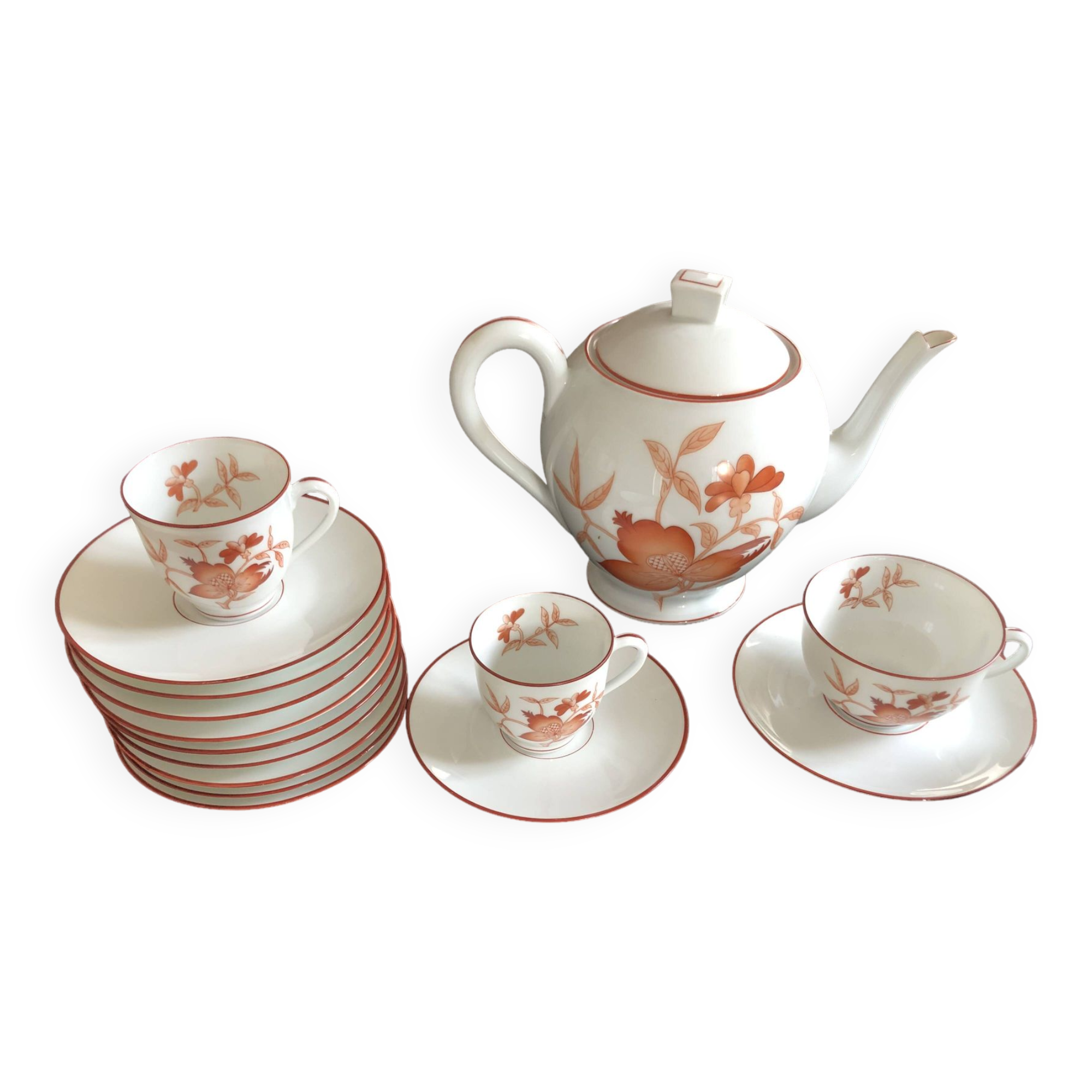Ch Field Haviland porcelain tea and coffee set