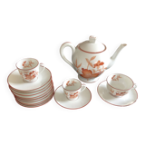 Service à thé et café en porcelaine Ch Field Haviland