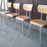 Set of 4 chairs Tubax