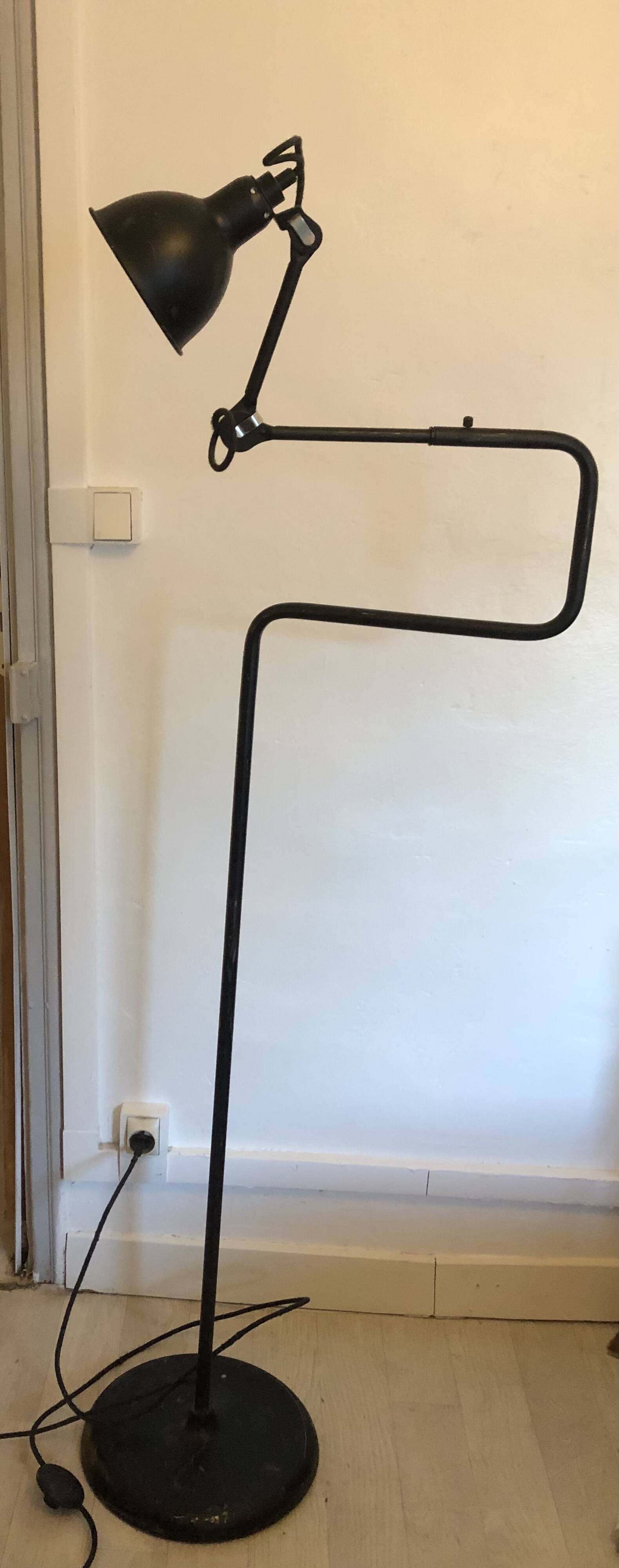 Industrial Gras style floor lamp