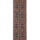 Vintage Turkish hallway rug 63x633 cm