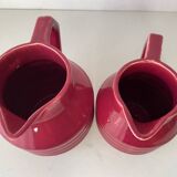 Pair of earthenware pitchers
