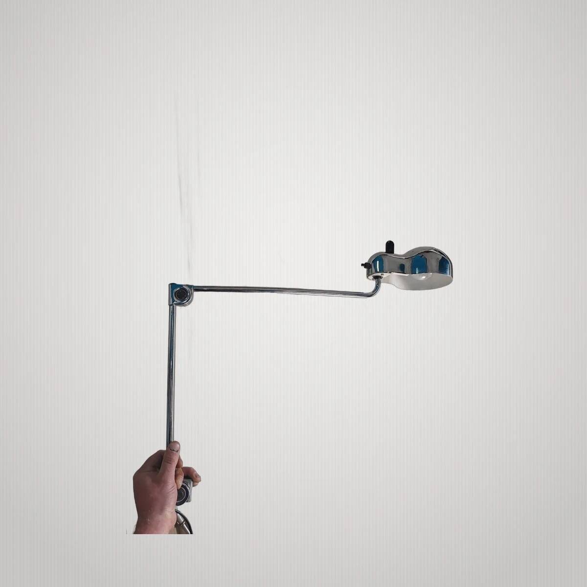 Beautiful desk lamp stilnovo by joe colombo 1970 chrome metal
