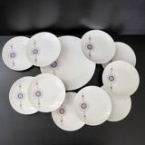 Vintage Bareuther Waldsassen dessert service 1970s