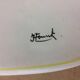 Cheese platter signed Fonck Vallauris, 1960s ceramic