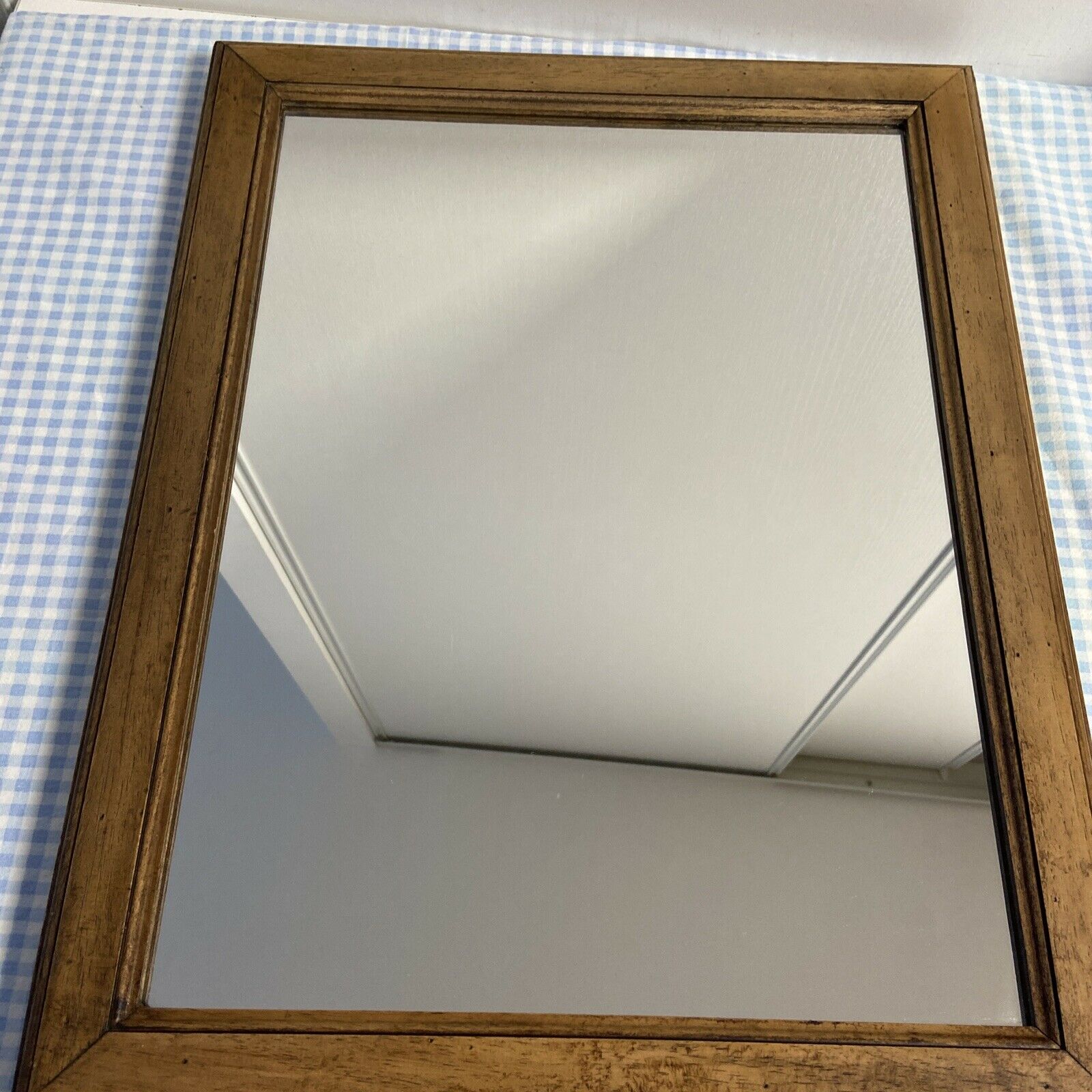 Mirror with wooden frame 45x36cm