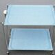 Vintage 1980s folding rolling table
