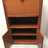 Secretary in wicker-style wicker rattan empire style