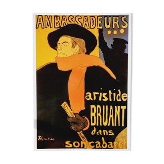 Affiche poster Henri Toulouse Lautrec Ambassadeurs