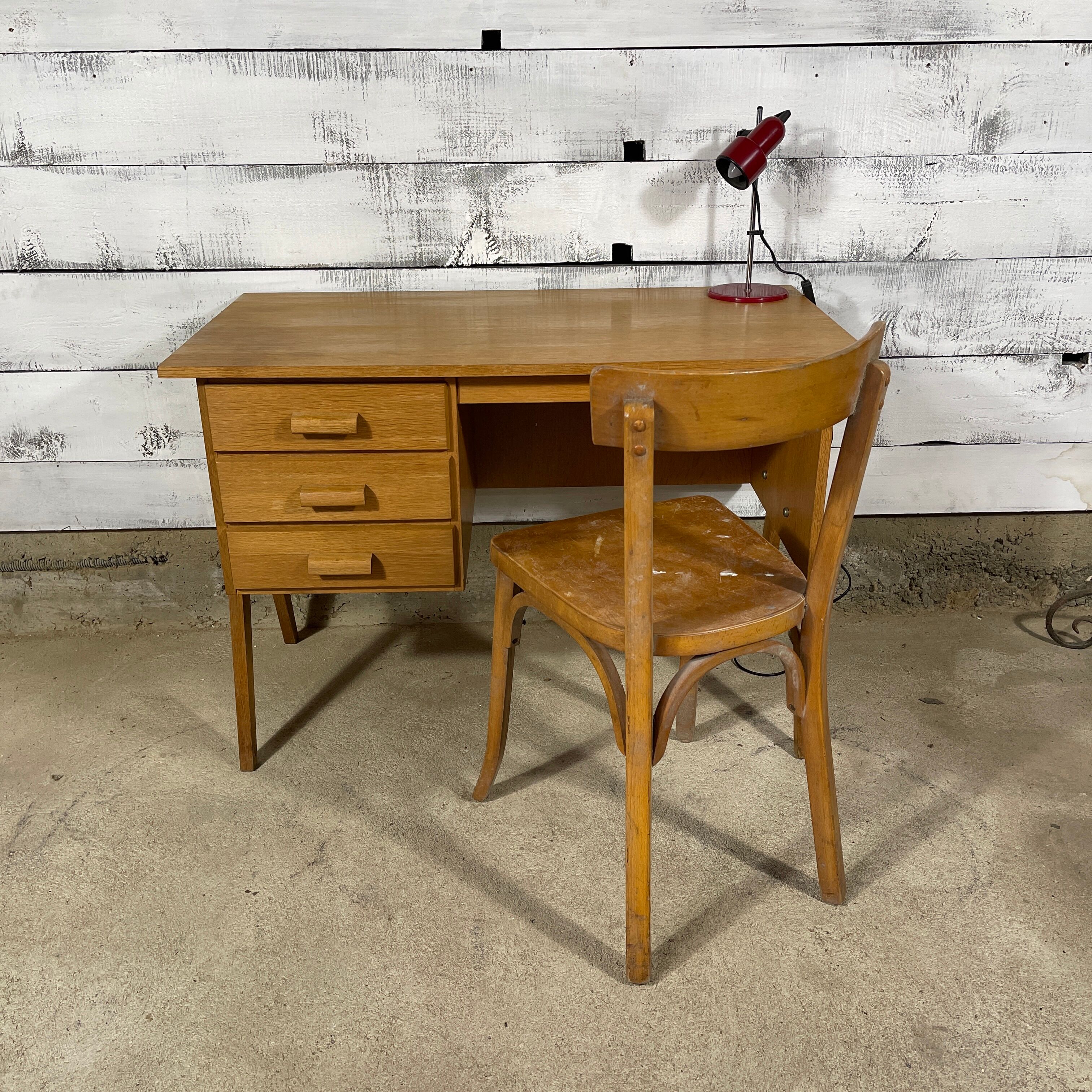 Vintage wooden desk