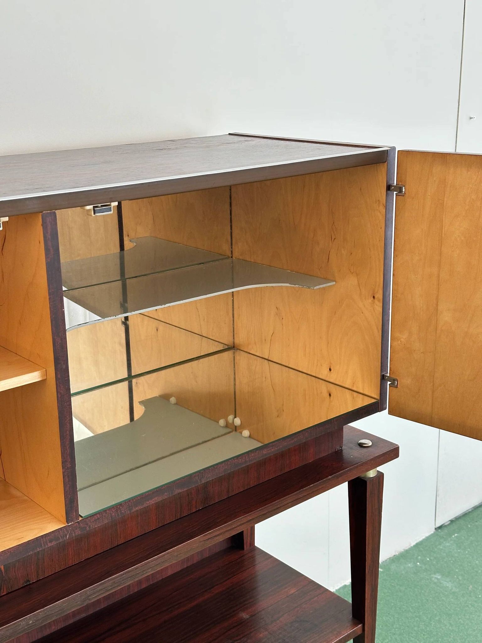 Mid-century rosewood bar cabinet, 1960s