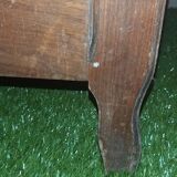 Commodity / wooden and marble toilet table