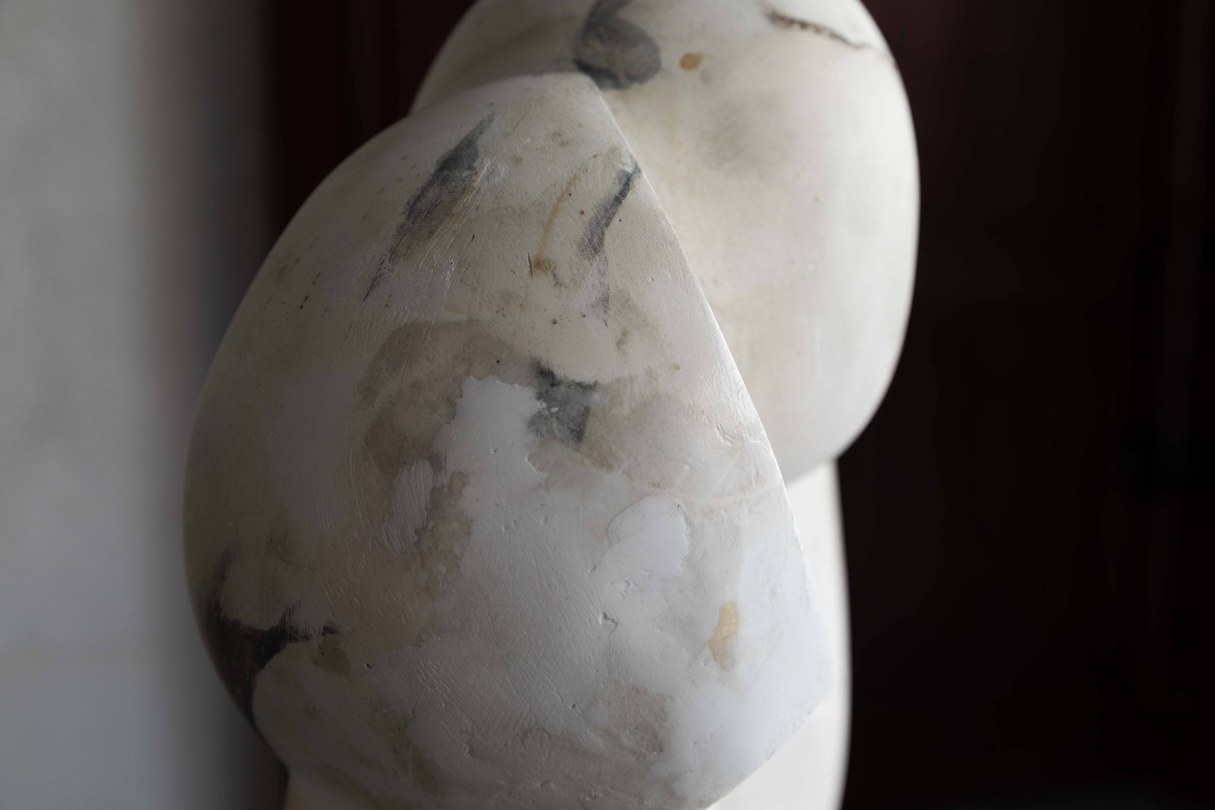 Sculpture 'Then and now' by Pol Spilliaert, Belgium, 2001-2003