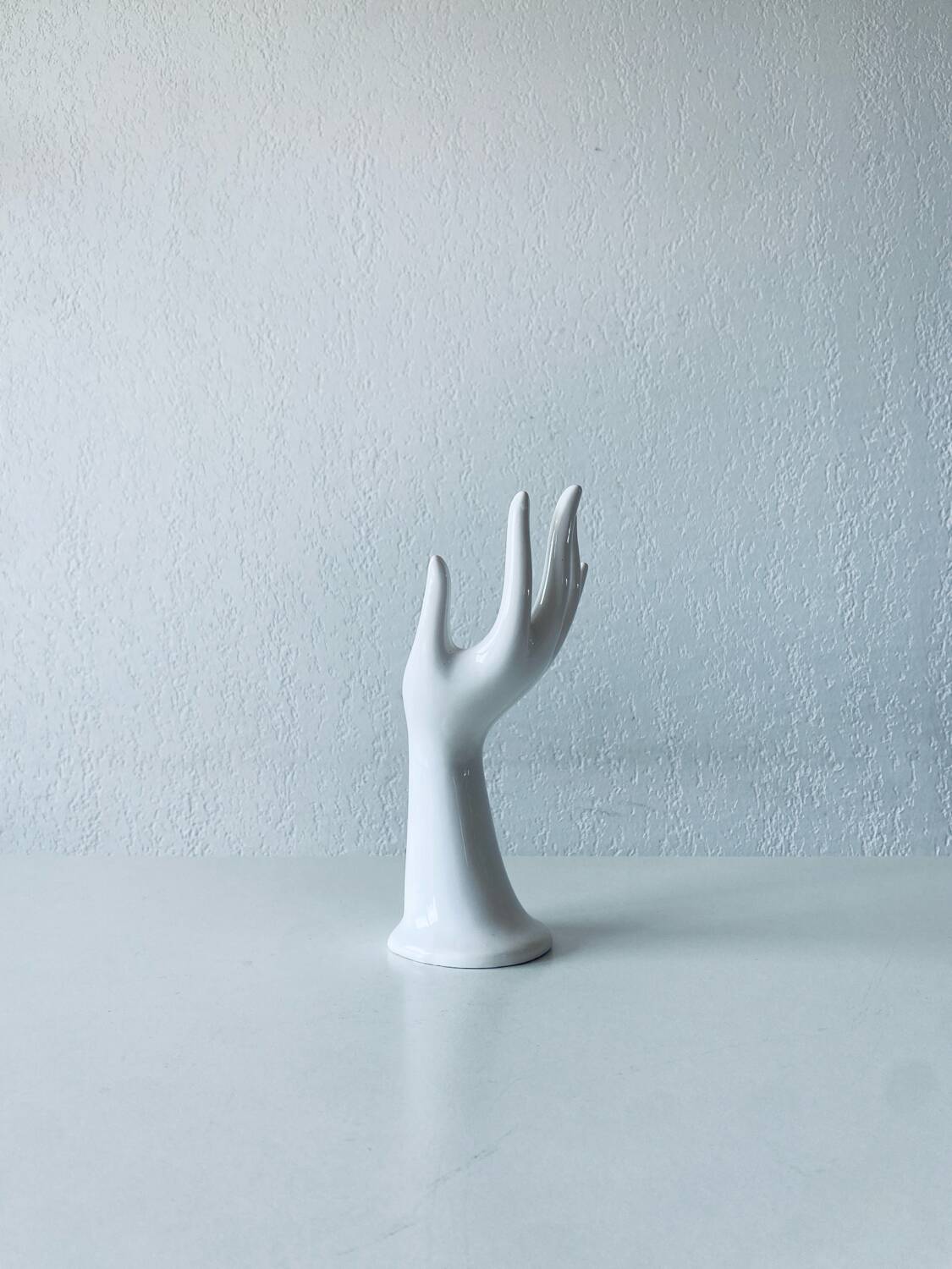 Handmade ceramic vase and jewelry holder