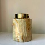 Vintage sarome  japan table lighter in  marble