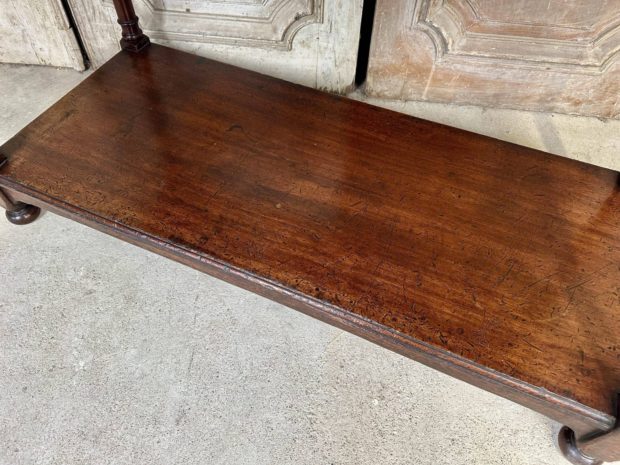 English mahogany sideboard, circa 1900