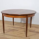 Mid-century teak round fresco dining table from g-plan, 1960s