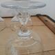 4 antique champagne glasses