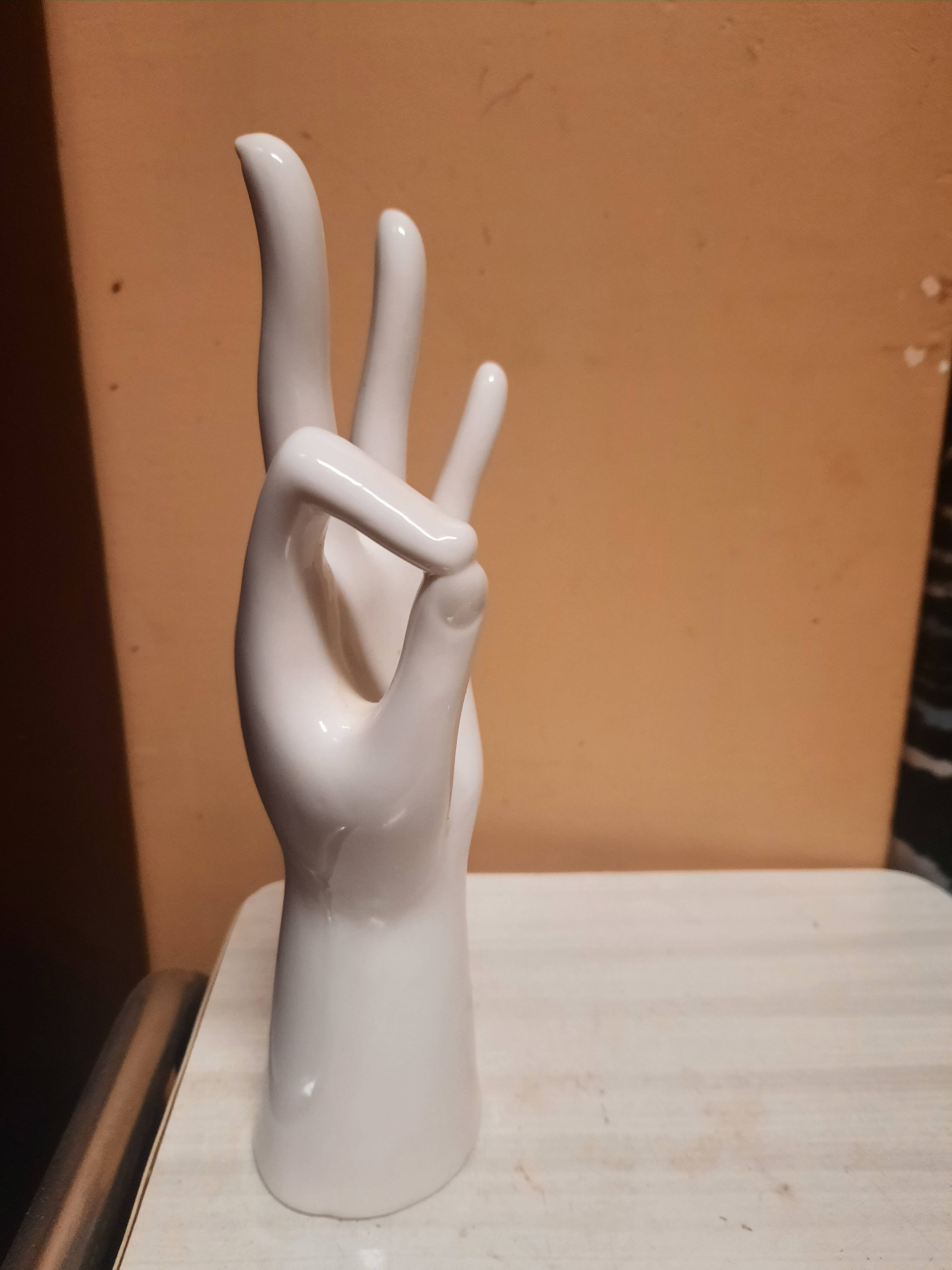 Ceramic hand