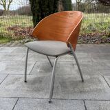 Set of 6 Dutch Lande chairs from the 80s