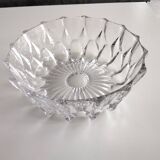 Set of Bohemian crystal salad bowls and candy dishes