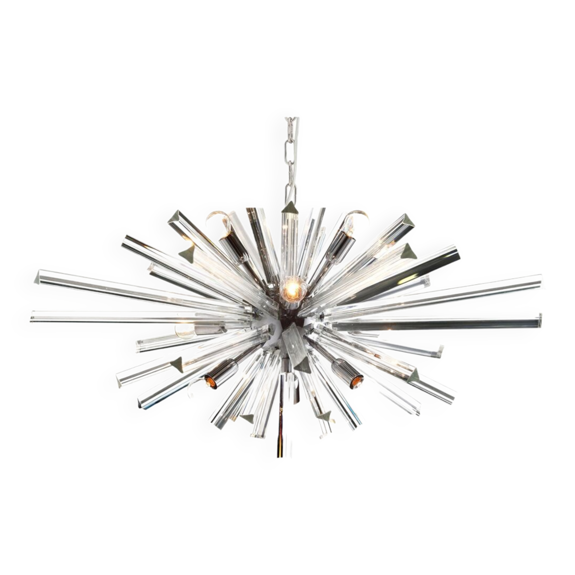 Lustre en verre de Murano