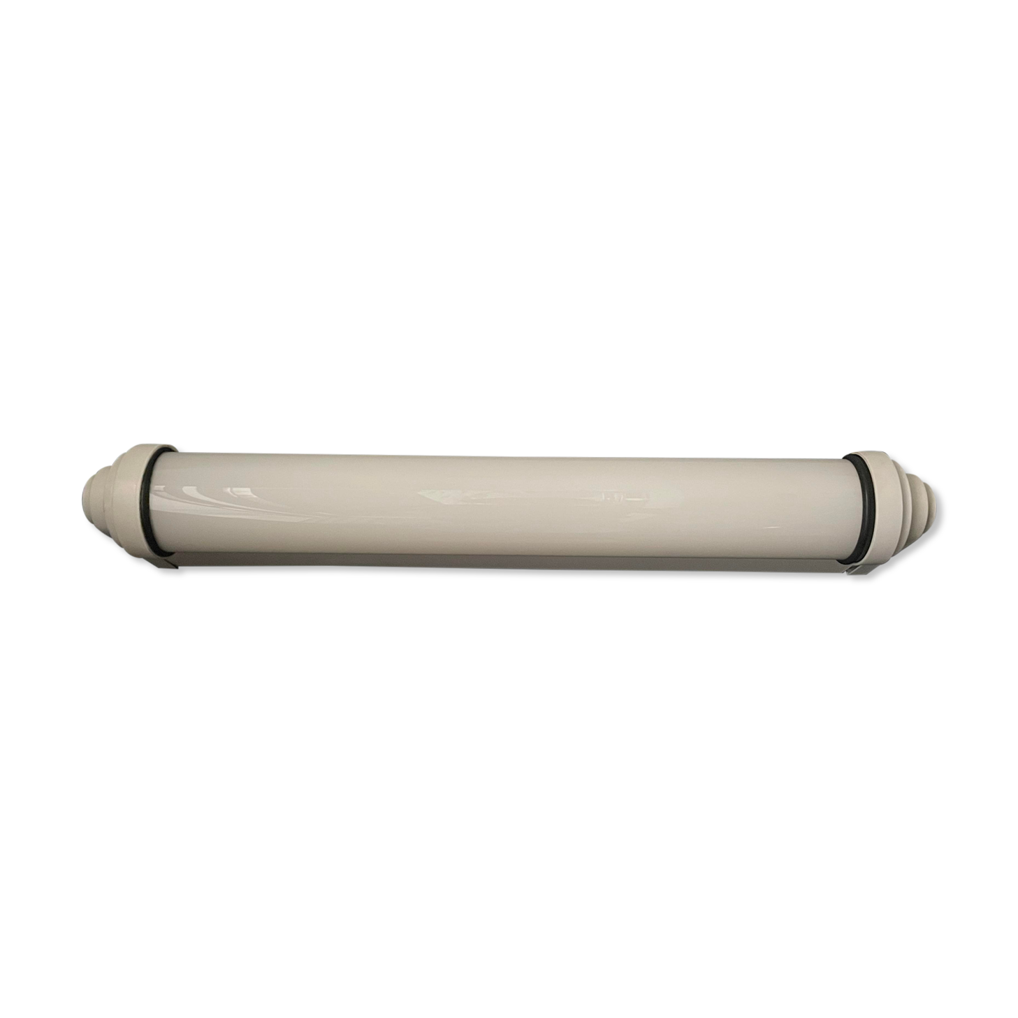 Vintage Calrton MLE wall lamp, Art Deco white lacquered metal