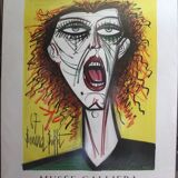 Lithographic poster MOURLOT 1968 Painters witnesses of their time