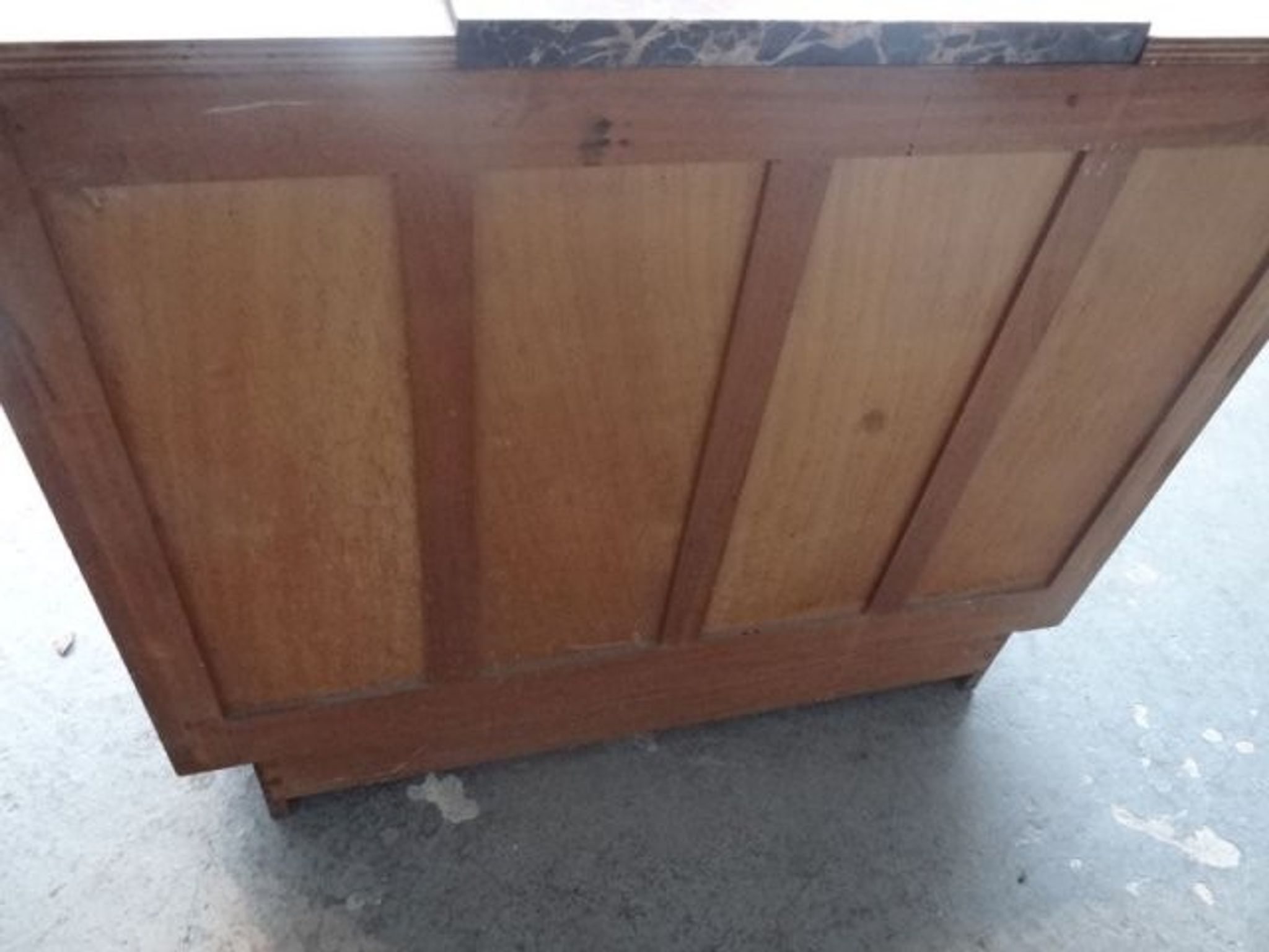 Bahut porte en palissandre 1930 art déco