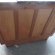 Bahut porte en palissandre 1930 art déco