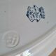 serving dish oval iron earth Longwy
