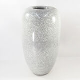 Ceramic floor vase cracked by Karlsruhe Germany, 1950s