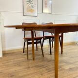 Round vintage dining table