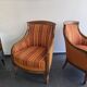 Pair of high-quality bergère armchairs – Manufacture SE