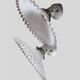 Pair of opaline glass wall lights