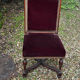 English chair in mahogany, X-shaped legs – 19th century