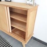 Vintage sideboard sliding doors