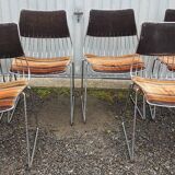 6 chairs by Rudi Verelst for Novalux, 1970