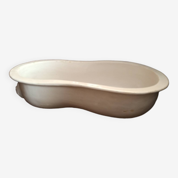 Moustiers 18th White earthenware bidet