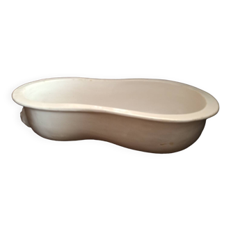 Moustiers 18th White earthenware bidet