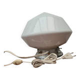 Vasque applique baladeuse art déco en opaline