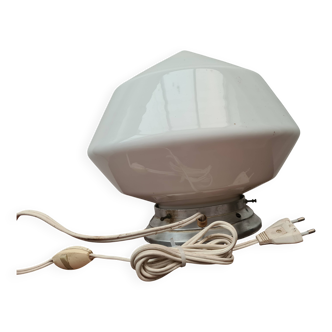Art deco opaline wall lamp